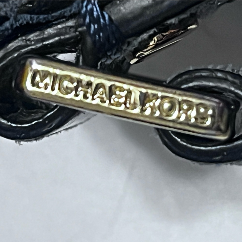 Michael Kors Jet Set Blue Python Embossed Leather… - image 6